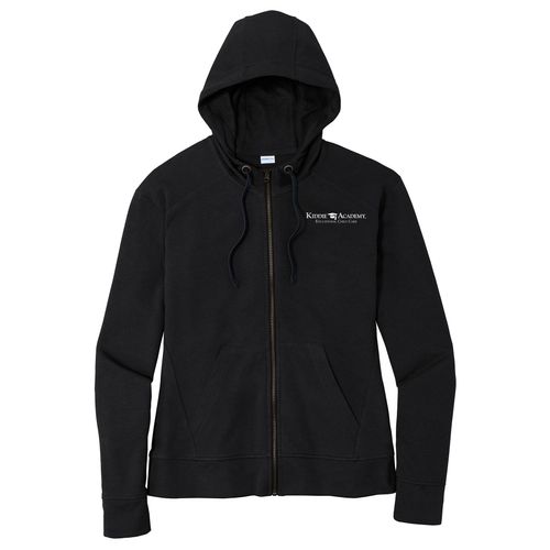 Sport-Tek Women's PosiCharge Tri-Blend Wicking Fleece Full-Zip Hooded Jacket (KA-LST293) image thumbnail
