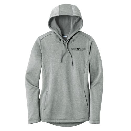 Sport-Tek Women's PosiCharge Sport-Wick Heather Fleece Hooded Pullover (KA-LST264) image thumbnail