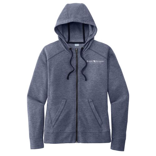 Sport-Tek Women's PosiCharge Tri-Blend Wicking Fleece Full-Zip Hooded Jacket (KA-LST293) image thumbnail