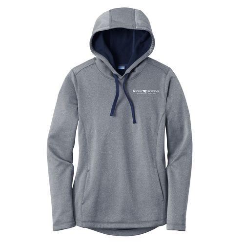 Sport-Tek Women's PosiCharge Sport-Wick Heather Fleece Hooded Pullover (KA-LST264) image thumbnail