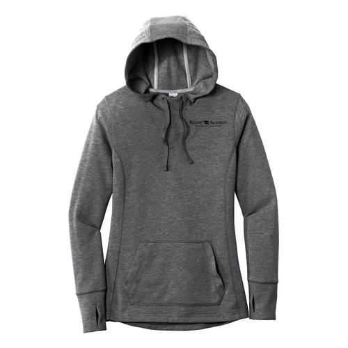 Sport-Tek Women's PosiCharge Tri-Blend Wicking Fleece Hooded Pullover (KA-LST296) image thumbnail