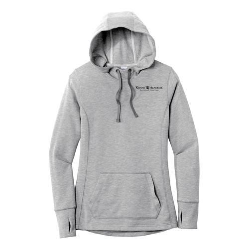 Sport-Tek Women's PosiCharge Tri-Blend Wicking Fleece Hooded Pullover (KA-LST296) image thumbnail