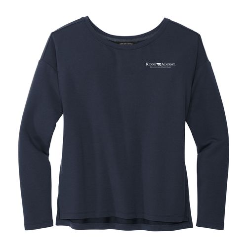 MERCER+METTLE Women's Stretch Drop Shoulder Pullover (KA-MM3013) image thumbnail