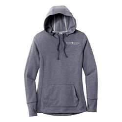 Image of Sport-Tek Women's PosiCharge Tri-Blend Wicking Fleece Hooded Pullover (KA-LST296)