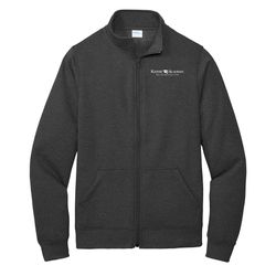 Image of Port & Company Core Fleece Cadet Full-Zip Sweatshirt (KA-PC78FZ)