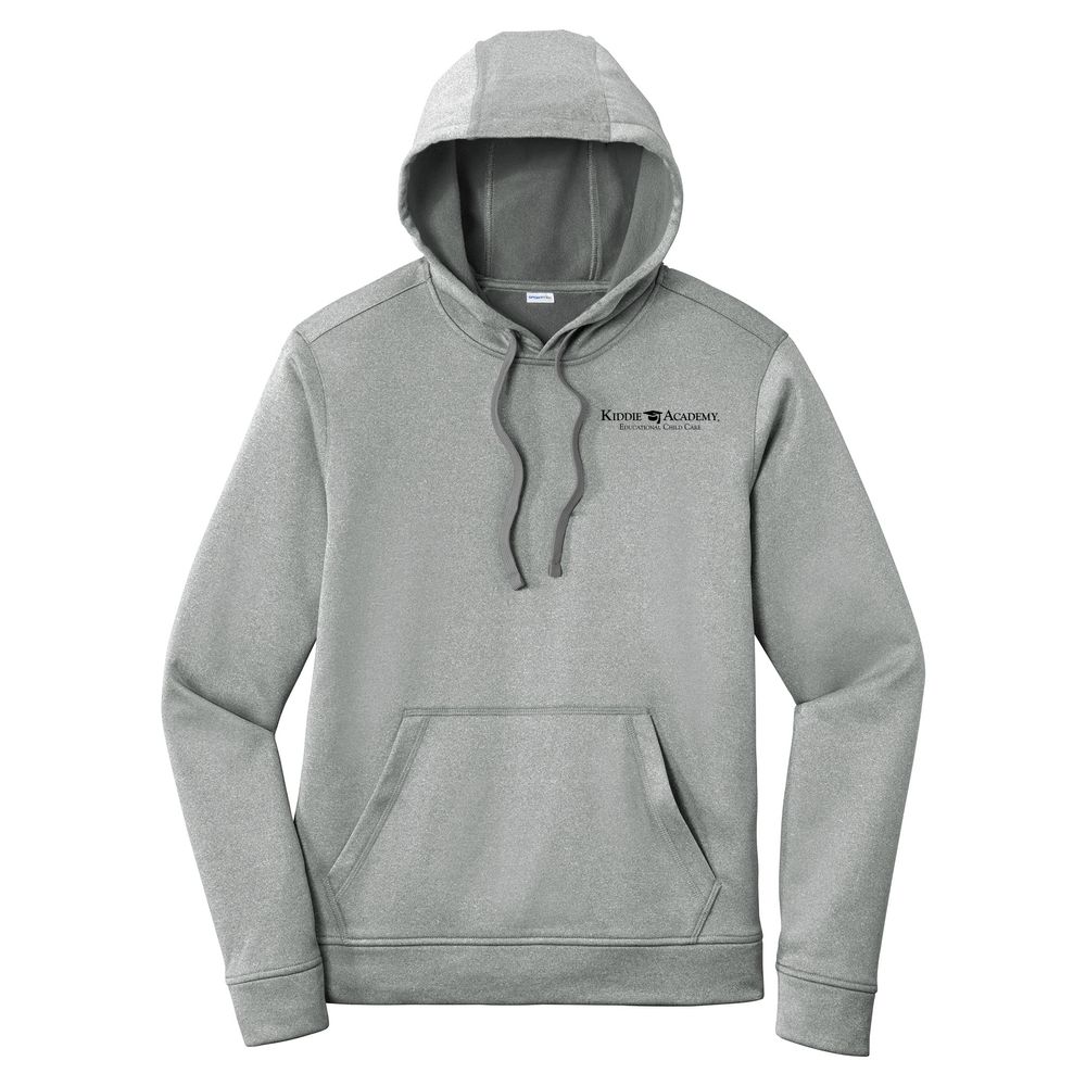 Sport-Tek PosiCharge Sport-Wick Heather Fleece Hooded Pullover (KA-ST264) primary image