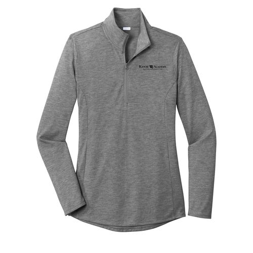 Sport-Tek Women's PosiCharge Tri-Blend Wicking 1/4-Zip Pullover (KA-LST407) image thumbnail