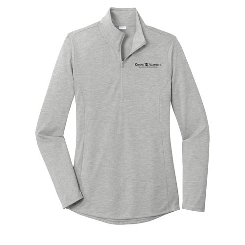 Sport-Tek Women's PosiCharge Tri-Blend Wicking 1/4-Zip Pullover (KA-LST407) image thumbnail