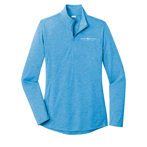 Sport-Tek Women's PosiCharge Tri-Blend Wicking 1/4-Zip Pullover (KA-LST407) image thumbnail