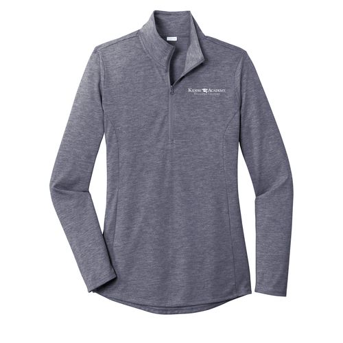 Sport-Tek Women's PosiCharge Tri-Blend Wicking 1/4-Zip Pullover (KA-LST407) image thumbnail
