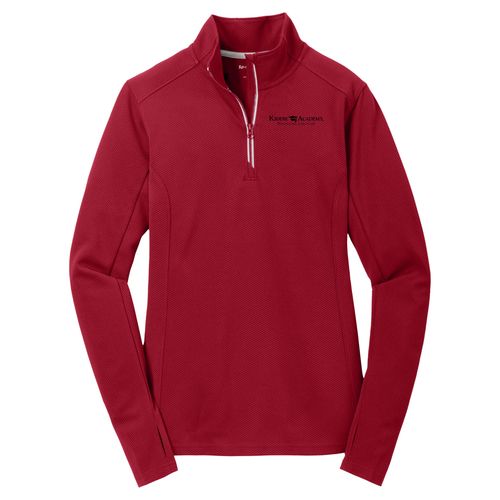 Sport-Tek Women's Sport-Wick Textured 1/4-Zip Pullover (KA-LST860) image thumbnail