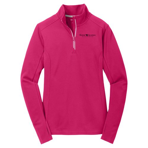 Sport-Tek Women's Sport-Wick Textured 1/4-Zip Pullover (KA-LST860) image thumbnail
