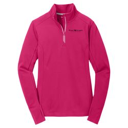 Image of Sport-Tek Women's Sport-Wick Textured 1/4-Zip Pullover (KA-LST860)