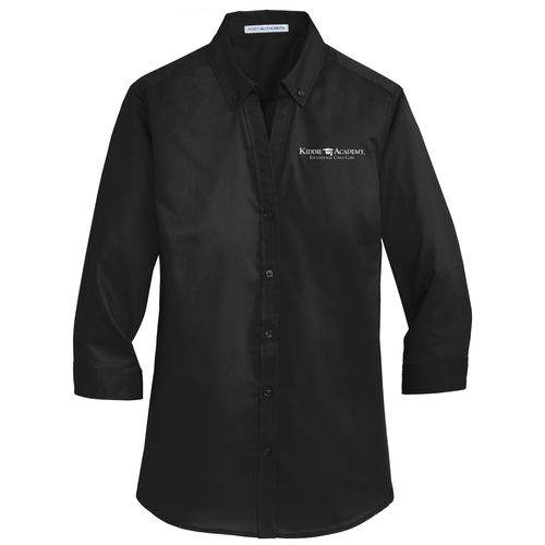 Port Authority Women's 3/4-Sleeve SuperPro Twill Shirt (KA-L665) image thumbnail