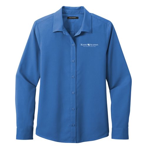 Port Authority Women's Long Sleeve Performance Staff Shirt (KA-LW401) image thumbnail