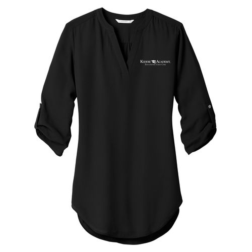 Port Authority Women's 3/4-Sleeve Tunic Blouse (KA-LW701) image thumbnail