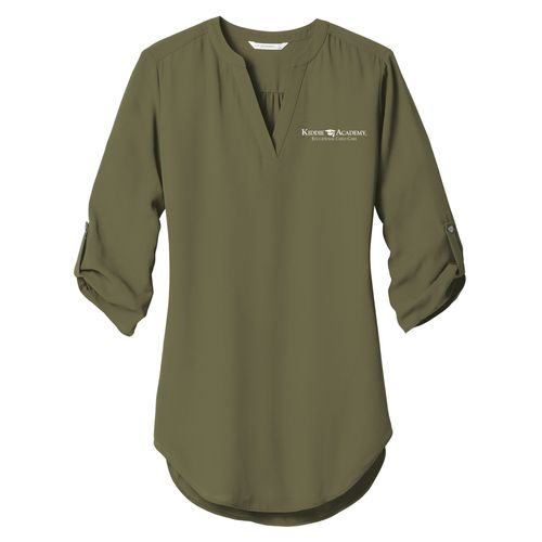 Port Authority Women's 3/4-Sleeve Tunic Blouse (KA-LW701) image thumbnail