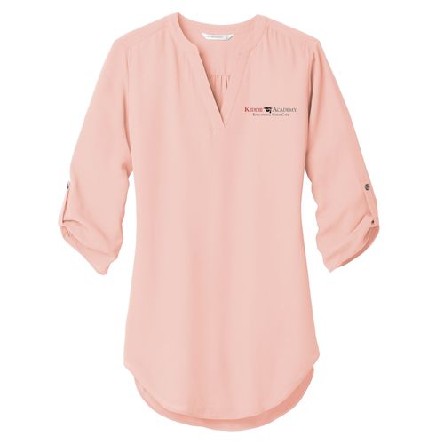 Port Authority Women's 3/4-Sleeve Tunic Blouse (KA-LW701) image thumbnail
