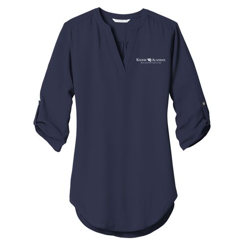 Port Authority Women's 3/4-Sleeve Tunic Blouse (KA-LW701) image thumbnail