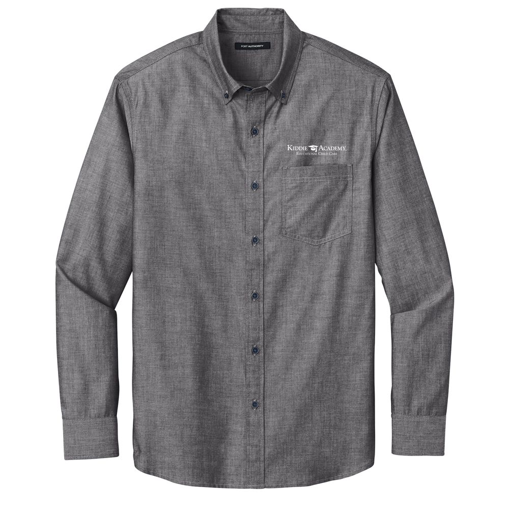 Port Authority Long Sleeve Chambray Easy Care Shirt (KA-W382) primary image
