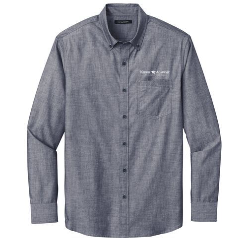 Port Authority Long Sleeve Chambray Easy Care Shirt (KA-W382) image thumbnail