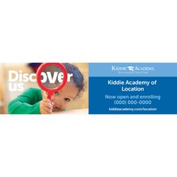Image of Discover Us Now Open Banner (KA-BNR-DISC)