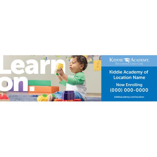 Learn On. Now Enrolling Blocks Banner (KA-BNR-BLOCKS) image thumbnail