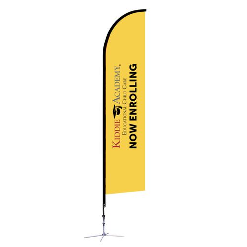 Feather Flag 14 Foot - Yellow (KA-FAL14Y) image thumbnail