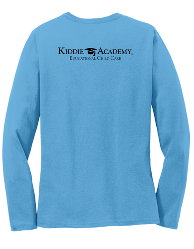 Learn On. Women's Long Sleeve T-Shirt - Black Imprint (KA-LPC54LS-LEARN-B) image thumbnail
