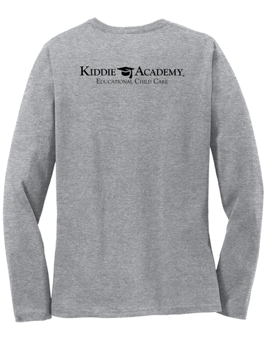 Learn On. Women's Long Sleeve T-Shirt - Black Imprint (KA-LPC54LS-LEARN-B) image thumbnail