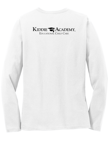 Learn On. Women's Long Sleeve T-Shirt - Black Imprint (KA-LPC54LS-LEARN-B) image thumbnail