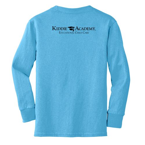 Learn On. Youth Long Sleeve T-Shirt - Black Imprint (KA-PC54YLS-LEARN-B) image thumbnail