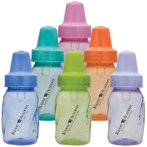 Evenflo 4 oz Baby Bottles Assorted Colors (KA-405) image thumbnail