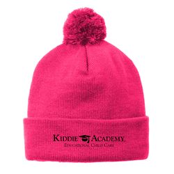 Image of Sport-Tek Solid Pom Pom Beanie (KA-STC37)