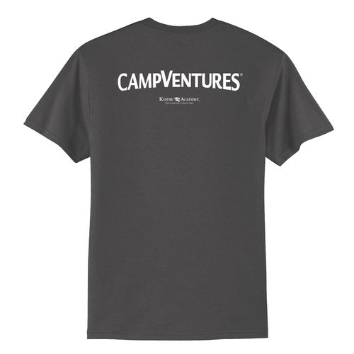 CampVentures Adult Staff T-Shirt - White Imprint (KA-PC55-CVSTF-W) image thumbnail