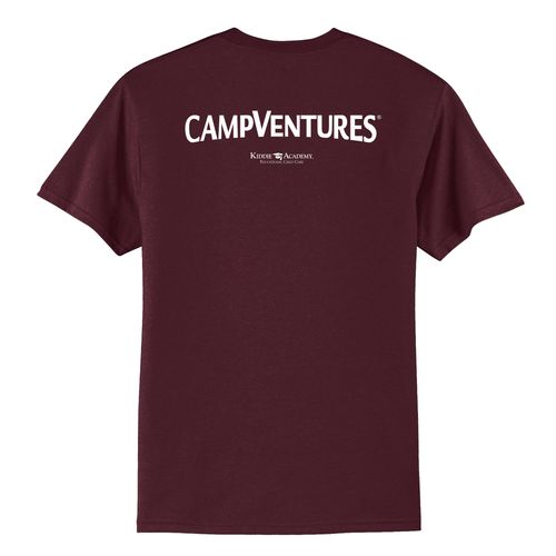 CampVentures Adult T-Shirt - White Imprint (KA-PC55-CV-W) image thumbnail