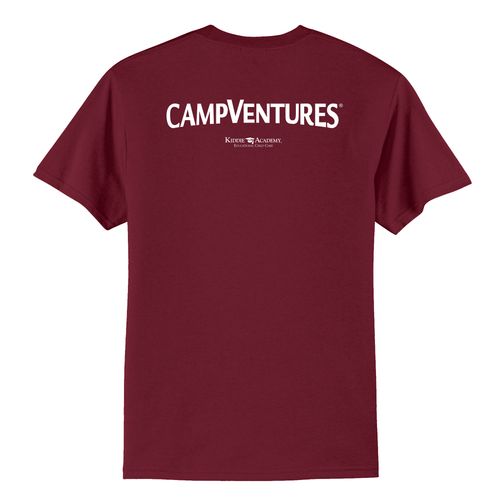 CampVentures Adult T-Shirt - White Imprint (KA-PC55-CV-W) image thumbnail
