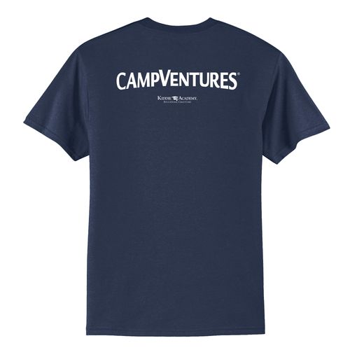 CampVentures Adult T-Shirt - White Imprint (KA-PC55-CV-W) image thumbnail
