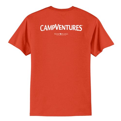 CampVentures Adult T-Shirt - White Imprint (KA-PC55-CV-W) image thumbnail
