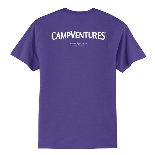CampVentures Adult T-Shirt - White Imprint (KA-PC55-CV-W) image thumbnail