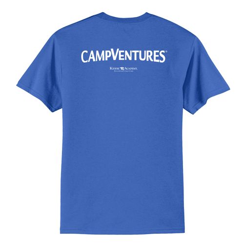 CampVentures Adult T-Shirt - White Imprint (KA-PC55-CV-W) image thumbnail
