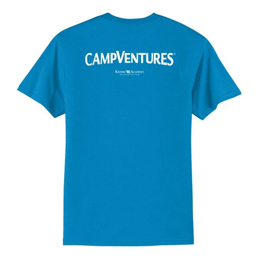 CampVentures Adult T-Shirt - White Imprint (KA-PC55-CV-W) image thumbnail