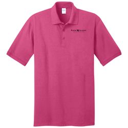 Image of Port & Co. Staff Polo Shirt - Black Imprint (Screen Print) (KA-KP55-SPB)