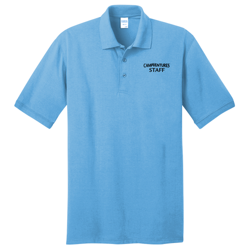 Port & Co. CampVentures Staff Polo Shirt - Black Imprint (Screen Print) (KA-KP55-CVSB) image thumbnail