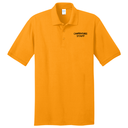 Port & Co. CampVentures Staff Polo Shirt - Black Imprint (Screen Print) (KA-KP55-CVSB) image thumbnail