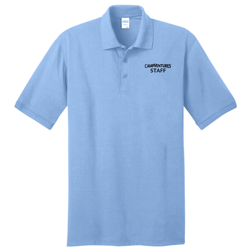 Port & Co. CampVentures Staff Polo Shirt - Black Imprint (Screen Print) (KA-KP55-CVSB) image thumbnail