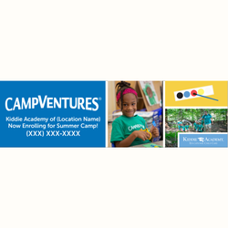 Image of CampVentures Now Enrolling Banner (KA-BNR-CVNE)