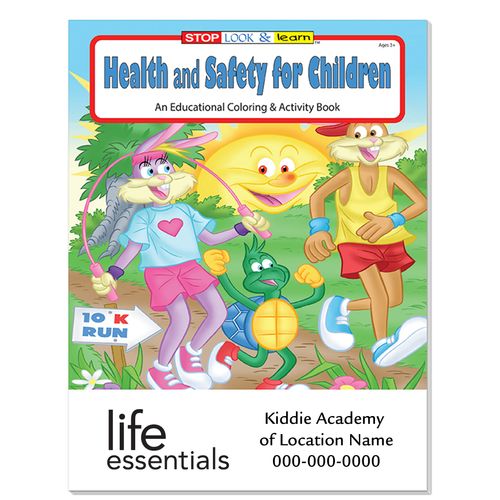 Health and Safety for Children Coloring Book Fun Pack Set (KA-0449-FP) image thumbnail