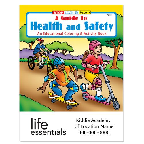 Health and Safety Coloring Book Fun Pack Set (KA-0450-FP) image thumbnail