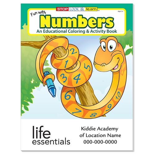Fun with Numbers Coloring Book Fun Pack Set (KA-0244-FP) image thumbnail